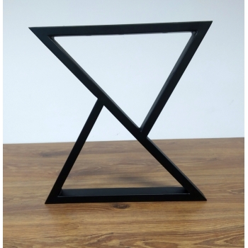 Nogi do stołu TRÓJKĄTY PROFIL 40x20 h42cm